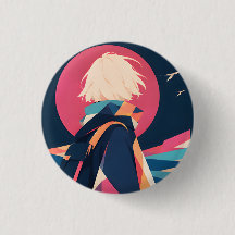 Samlingsbar knapp med Anime-inspiration 12 Tyst re