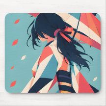 Samlingsbara Anime-inspirerad musmattor