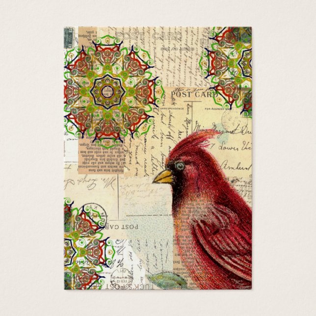 Samlingsbart gammalt  visitkort (Framsidan)