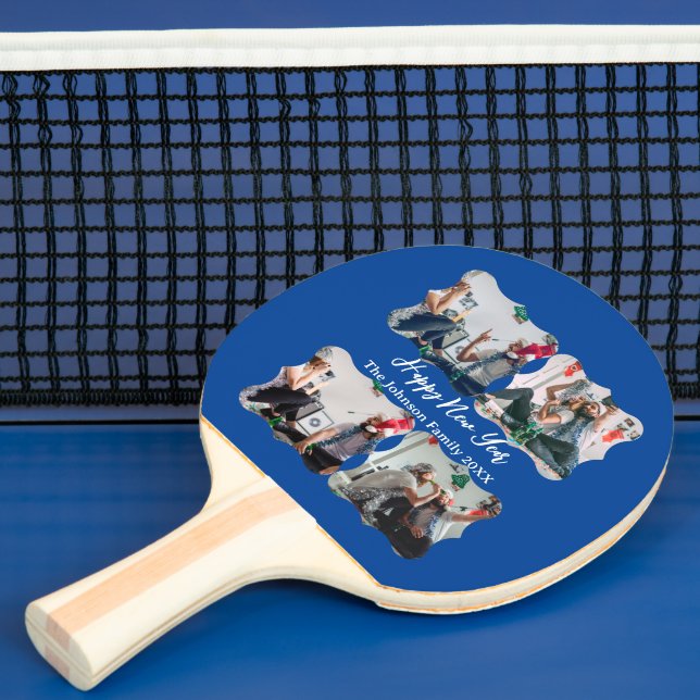 Samlingsfoto för Personlig Gott nytt år Script 4 Pingisracket (Insitu)