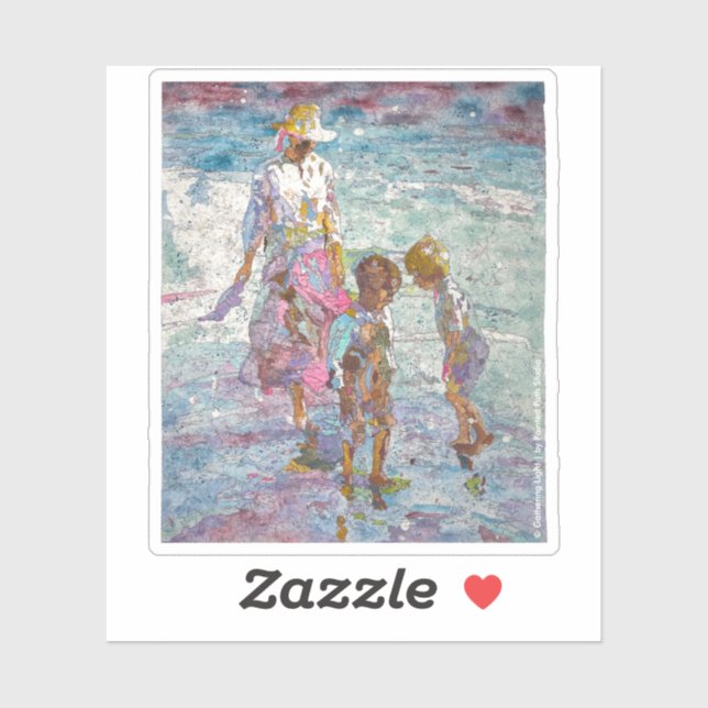 Samlingsljus © – Finkonststickers Klistermärken (Ark)