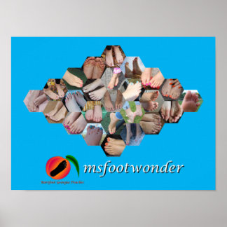Samlingsvärde för msfootwonder-feet Poster