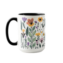Samlingsvektorer blommor