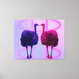 Samma Ansikte Olika Färg Canvas Art