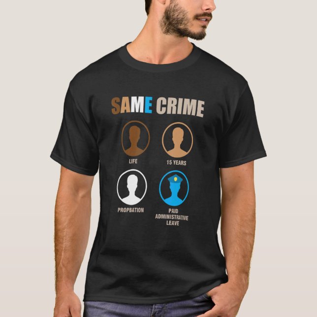 Samma brott t shirt (Framsida)
