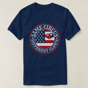 Samma Circus Different Clown USA T Shirt