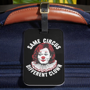 Samma Circus Olika Clown Anti Kamala 2024 Bagagebricka