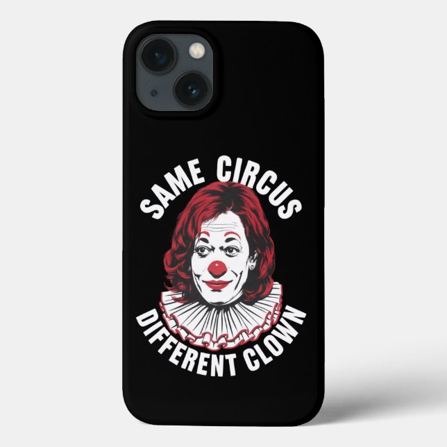 Samma cirkus annan clown Anti Kamala 2024 (Baksida)