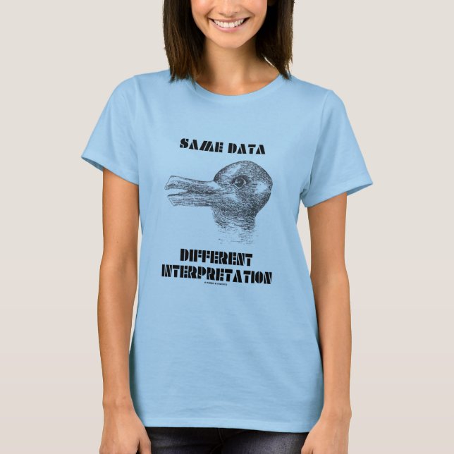 Samma datakonfiguration (kanin Anka) Tröja (Framsida)