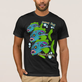 Samma fenor annorlunda resa inspirerande t shirt