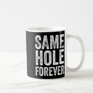 Samma hål för alltid rolig golf svensexa brudgum kaffemugg