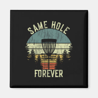 Samma Hål För Evigt Rolig Discgolf Sängkammarefest Magnet