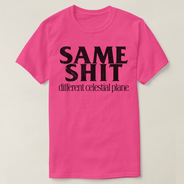 Samma kelestial Flygplan 1 T Shirt (Design framsida)