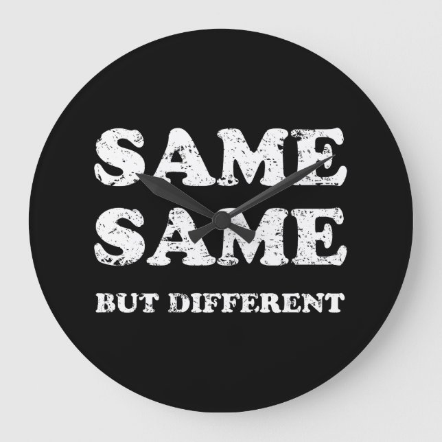 SAMMA MEN OLIKA STOR KLOCKA (Framsida)