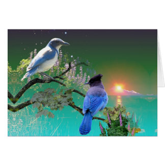 Samma och annorlunda hälsningskort