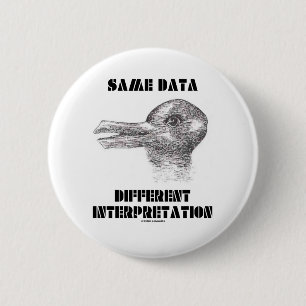 Samma olik tolkning för data (ankakanin) knapp