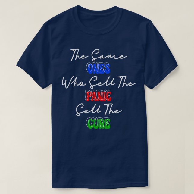Samma personer som säljer Panic säljer slakten T Shirt (Design framsida)