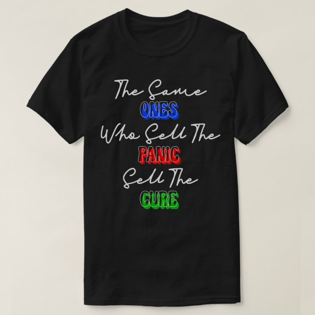 Samma personer som säljer Panic säljer slakten T Shirt (Design framsida)