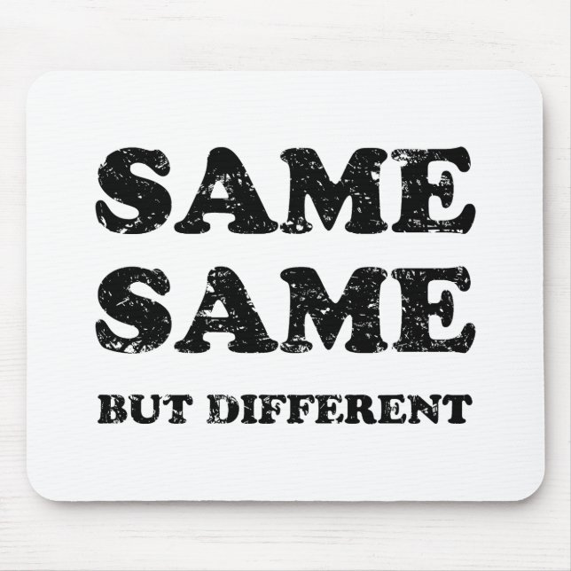 SAMMA SAMMA MEN ÄNDÅ OLIKA MUSMATTA (Framsidan)