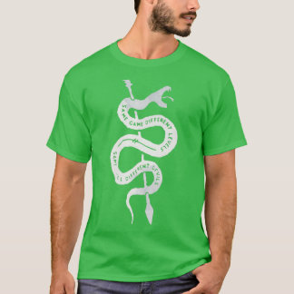 Samma spel på olika nivåer och samma helvetets oli t shirt