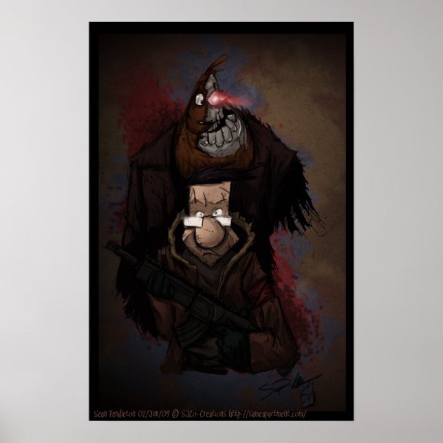 Samma utrymmessaltning poster (Framsidan)