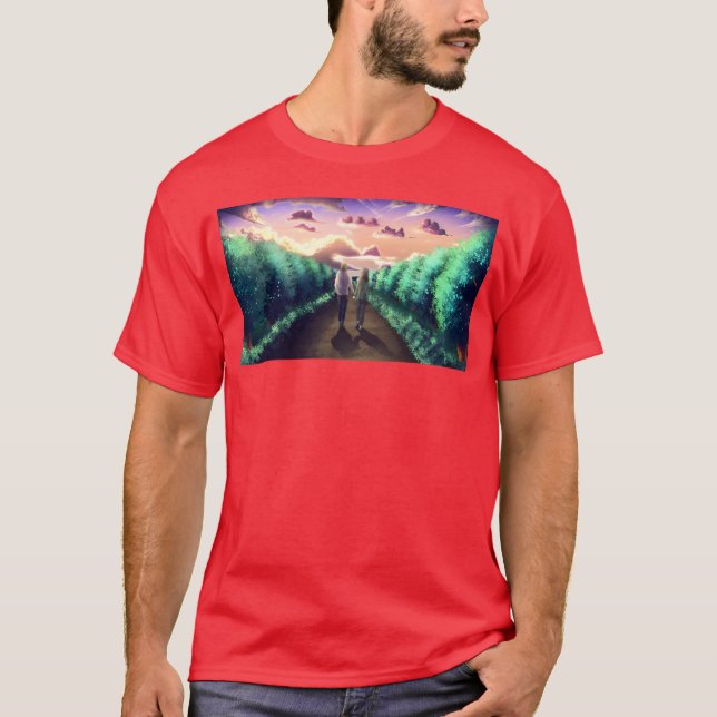 Samma väg vän t shirt (Framsida)