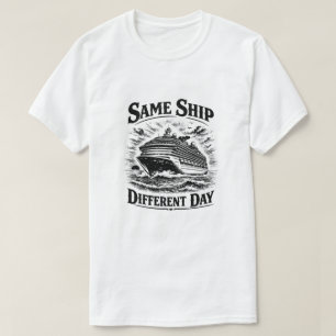 Samman Fartyg Olika Dag T-shirt