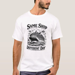 Samman Fartyg Olika Dag T-shirt