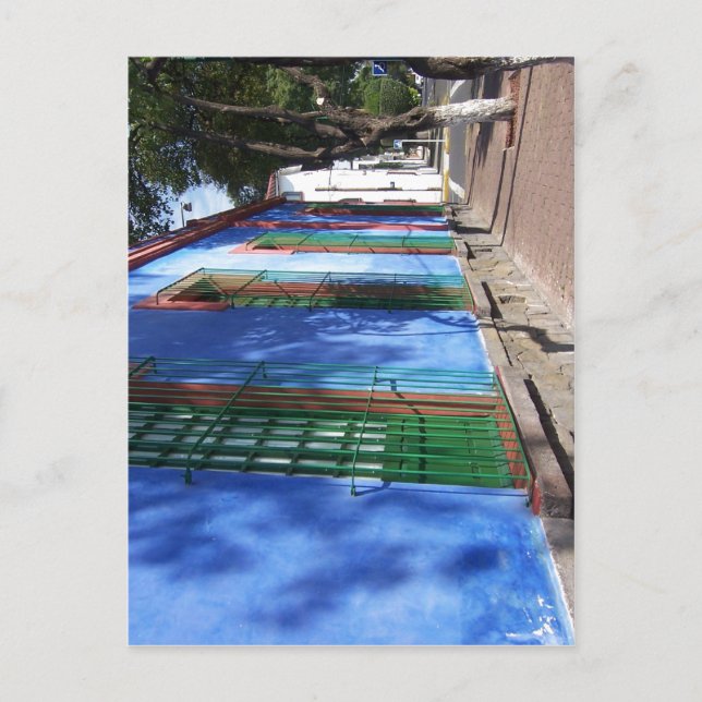 Sammanfattande beskrivning av Espa?ol: casa azul d Vykort (Framsida)