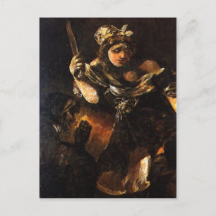 Sammanfattande beskrivning Judith y Holofernes. Pi Vykort