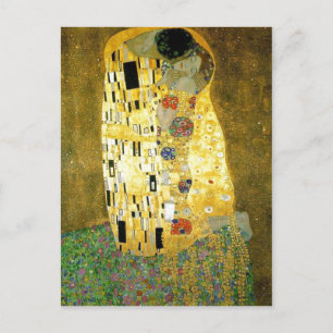 Sammanfattning Beskrivning Gustav Klimts målning w Vykort