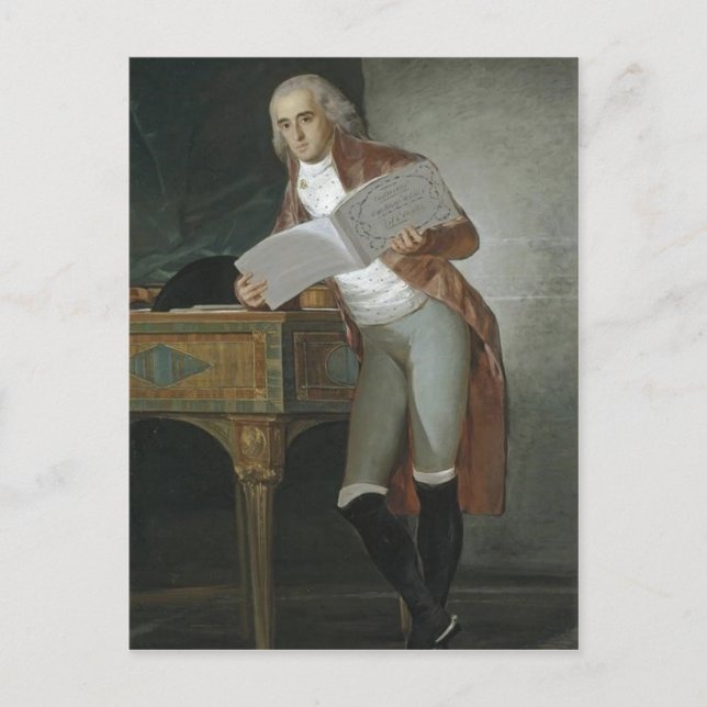 Sammanfattning Goya y Lucientes, Francisco de Don  Vykort (Framsida)