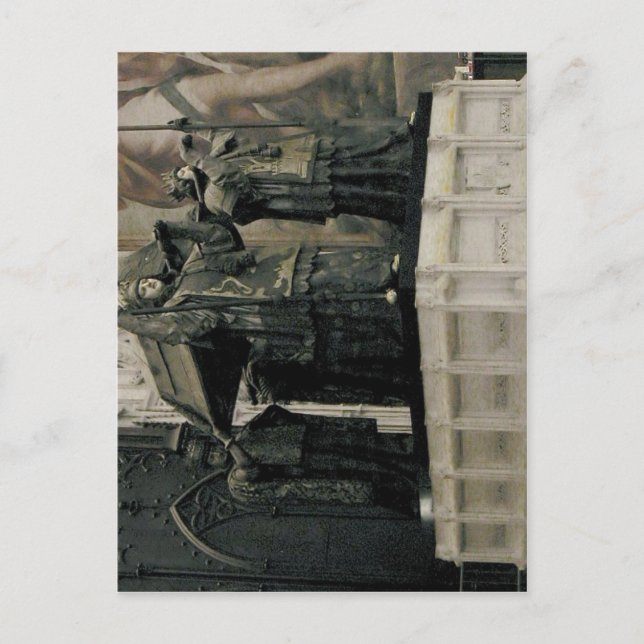 Sammanfattning Grav av Christopher Columbus, kated Vykort (Framsida)