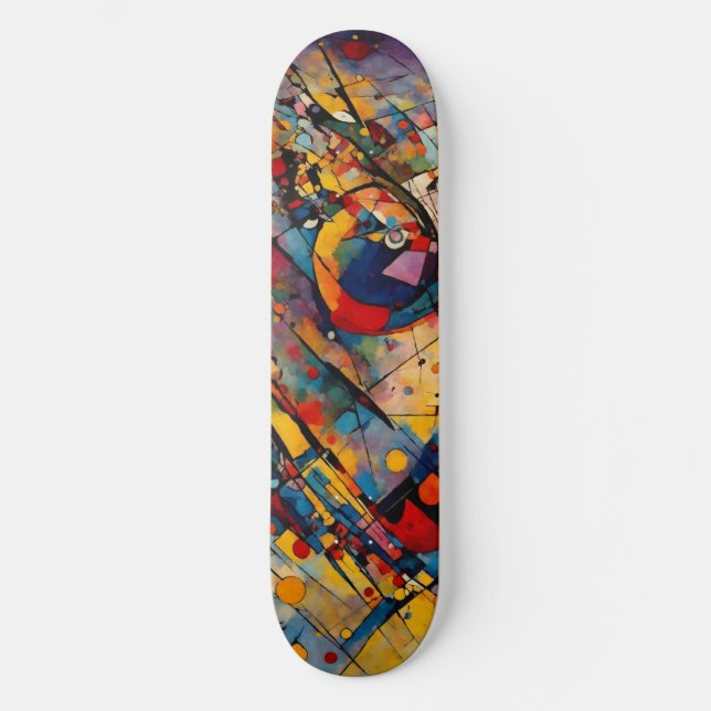 Sammanfattning Mini Skateboard Bräda 18,5 Cm (Framsida)