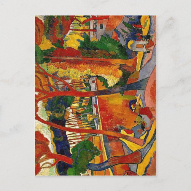 Sammanfattning: Turning Road, L?Estaque, 1 Vykort (Framsida)
