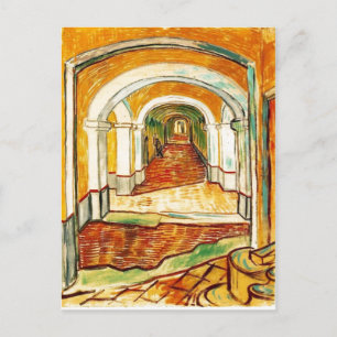 Sammanfattning Vincent van Gogh - Korridor i asyle Vykort