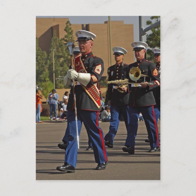 Sammanfattningsbeskrivning Större trumman leder ti Vykort (Framsida)