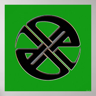 Sammanflätad Poster