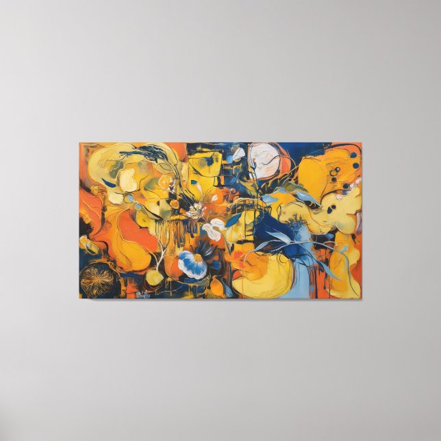 Sammanflätade energier canvastryck (Framsida)