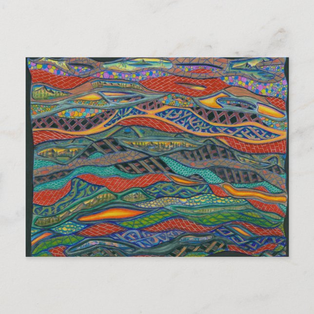 Sammanflätat 1 vykort (Framsida)