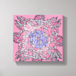 Sammanknutna Abstrakt Ekon Canvas Konst
