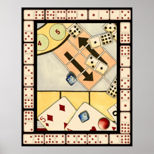 Sammankomst av matcher i Chance Poster