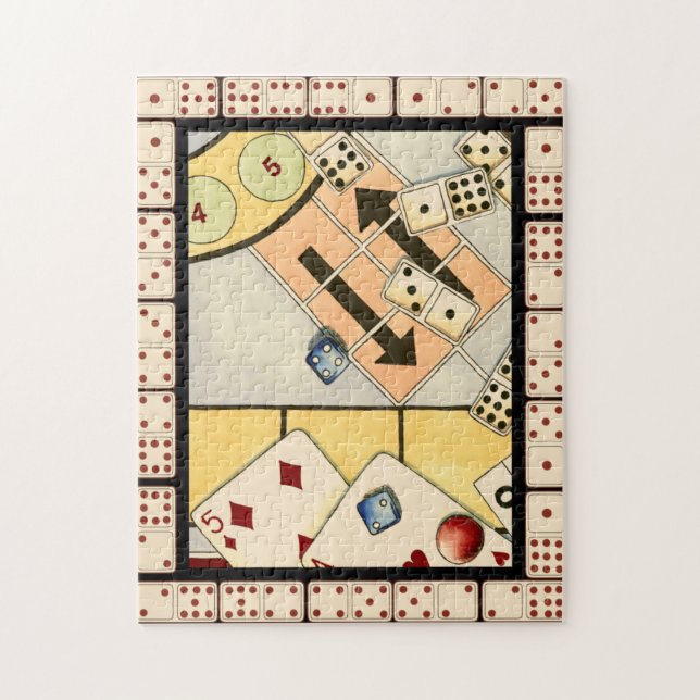 Sammankomst av matcher i Chance Pussel (Vertikal)