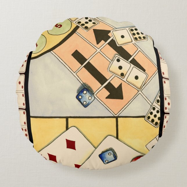 Sammankomst av matcher i Chance Rund Kudde (Framsidan)