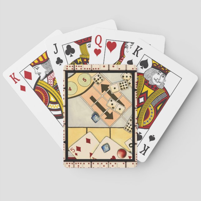 Sammankomst av matcher i Chance Spel Kort (Baksidan)