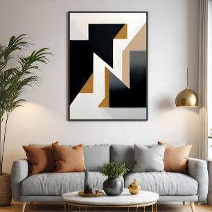 Sammankopplad geometri poster