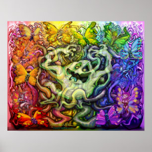 Sammankopplad Ghofe Magic Poster