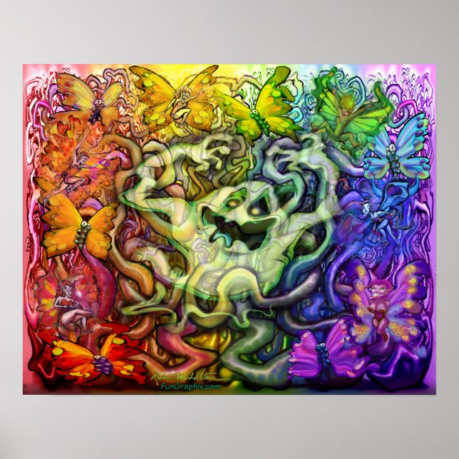 Sammankopplad Ghofe Magic Poster (Framsidan)