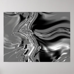 Sammankopplad - svartvitt poster