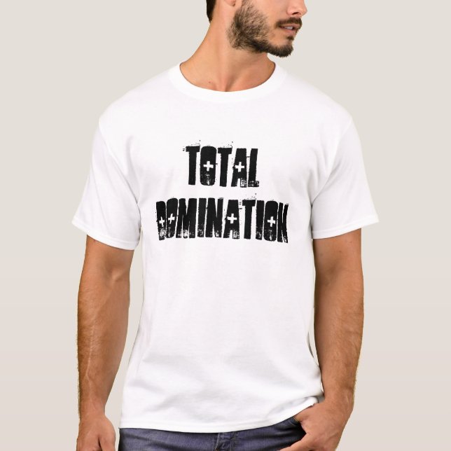 Sammanlagd dominans tee shirt (Framsida)